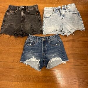 DENIM SHORTS PACK SIZE 0/XS